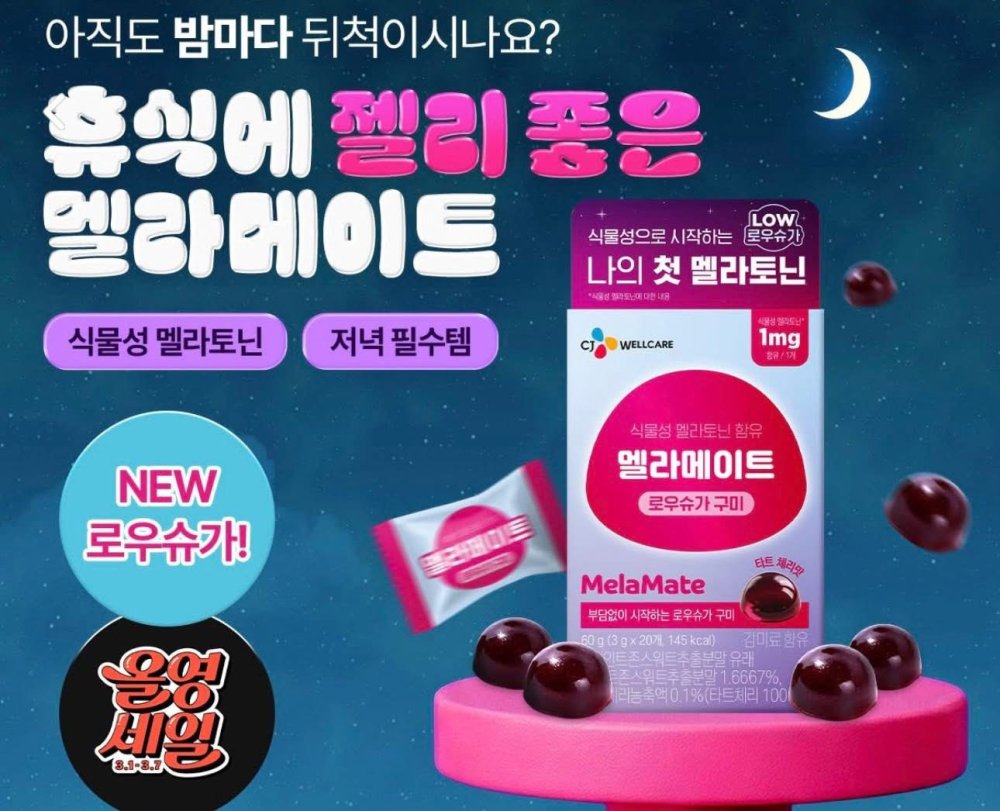 Melamate gummy